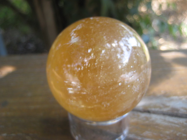 Calcite Sphere is THE stone for students and academics 3253